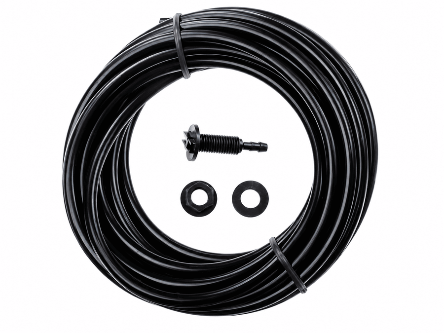 23 Feet of 8 mm Feeding Tube + Tank Connector