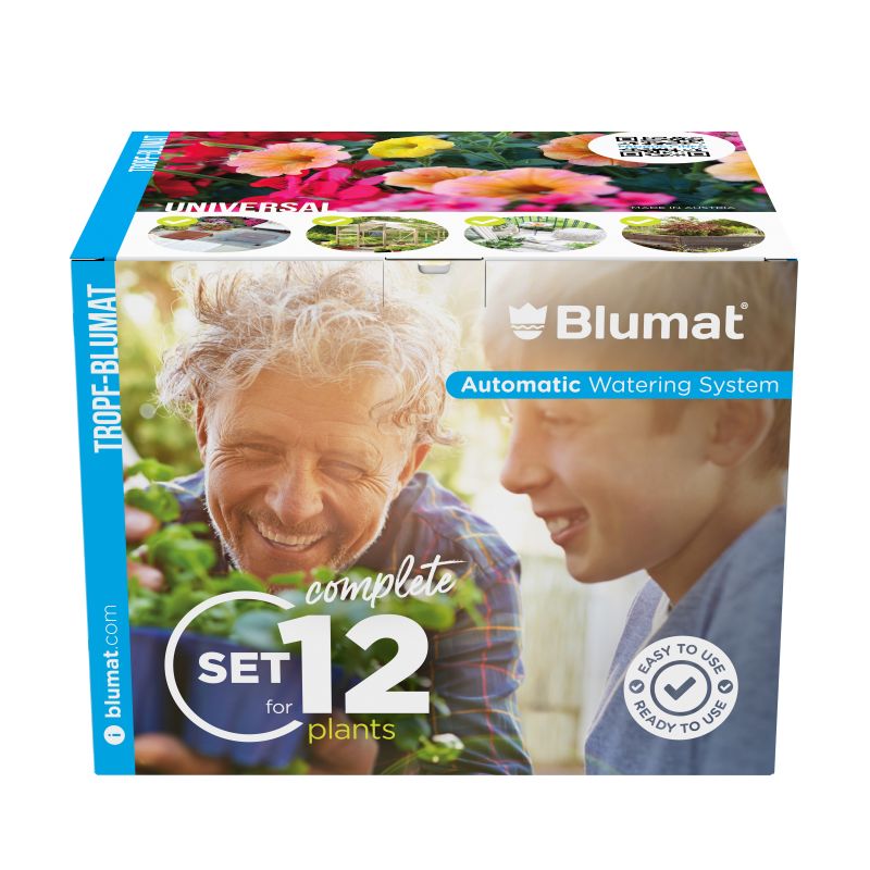 Blumat Drip Automatic Watering Kit – 12 Plant Set